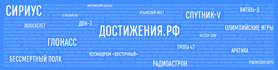 ДОСТИЖЕНИЯ.РФ стартовало голосование за достижения нашего региона и страны в XXI веке. Прими участие в голосовании, поддержи проекты Ленинградской области.
